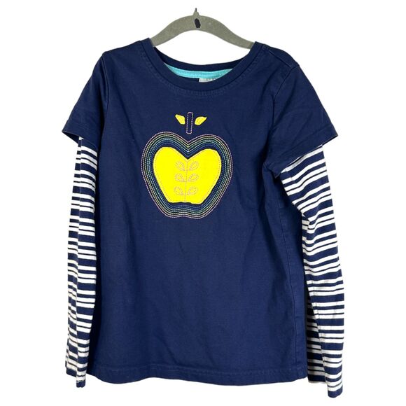 Hanna Andersson Apple Long Sleeve Shirt Size Girl’s Size 130 US 8 - Picture 1 of 4